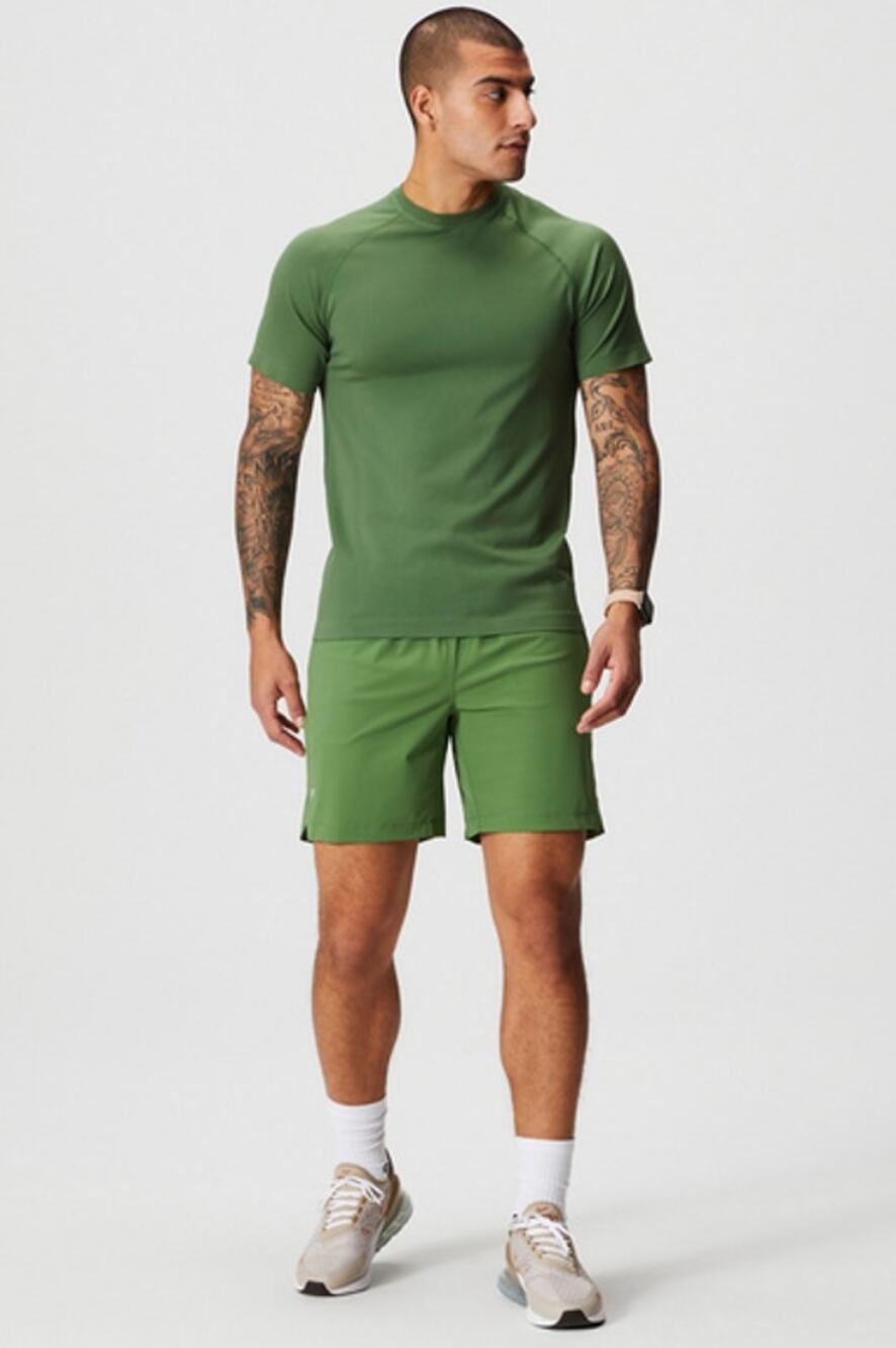 Fabletics The One Short 5" Neo Olive Men's XL Performance Shorts